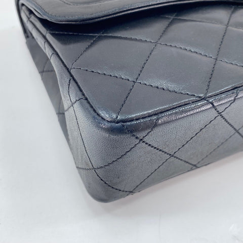 CHANEL Matelassé 28 Shoulder Bag black WS30037