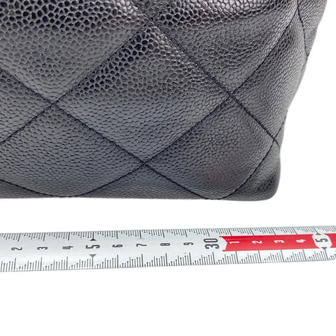 CHANEL Matelassé Handbag black WS30038