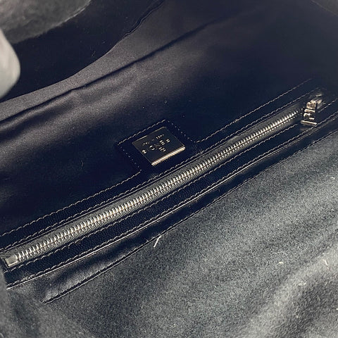 FENDI Mamma Bucket Shoulder Bag black WS30039