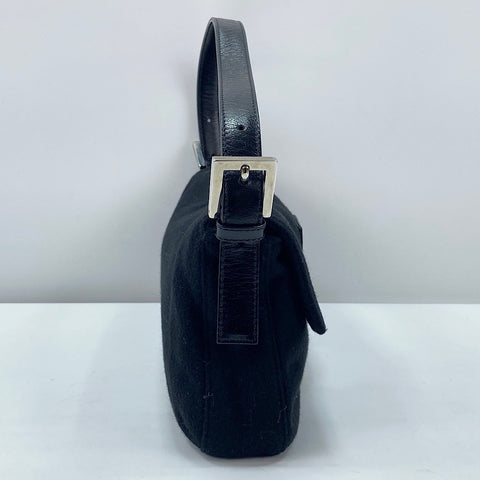 FENDI Mamma Bucket Shoulder Bag black WS30039