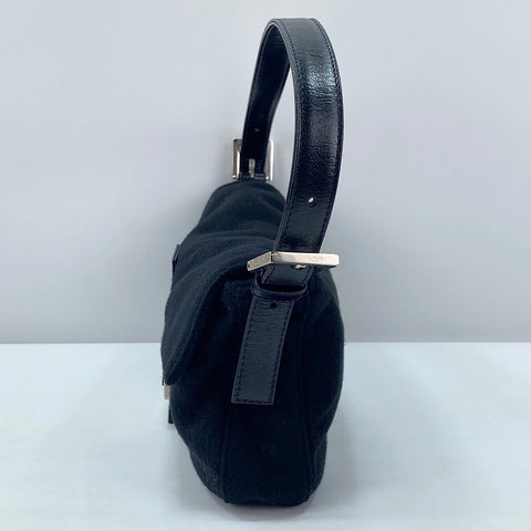 FENDI Mamma Bucket Shoulder Bag black WS30039