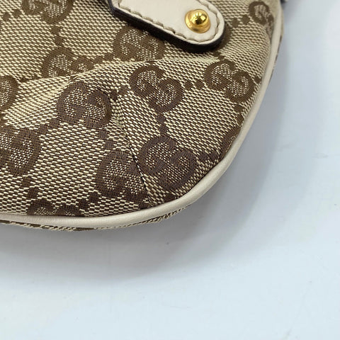 GUCCI Horsebit Shoulder Bag Brown WS30040