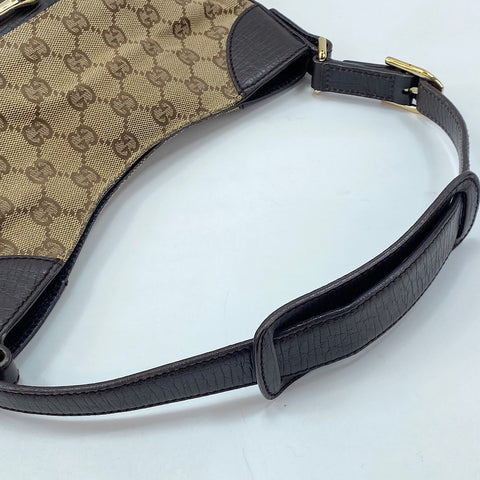 GUCCI Sherry Line Shoulder Bag Brown WS30041