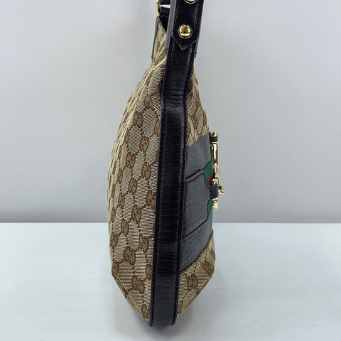 GUCCI Sherry Line Shoulder Bag Brown WS30041
