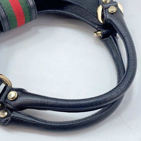 GUCCI Sherry Line Handbag black WS30042