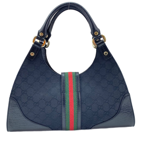 GUCCI Sherry Line Handbag black WS30042