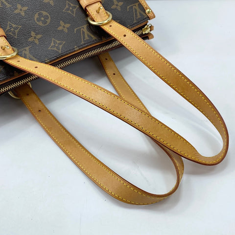 LOUIS VUITTON Popincourt Haut  Tote Bag Brown WS30044