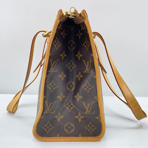 LOUIS VUITTON Popincourt Haut  Tote Bag Brown WS30044