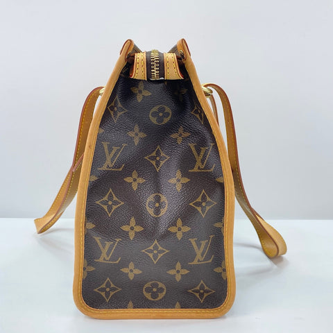 LOUIS VUITTON Popincourt Haut  Tote Bag Brown WS30044