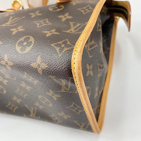 LOUIS VUITTON Popincourt Haut  Tote Bag Brown WS30044