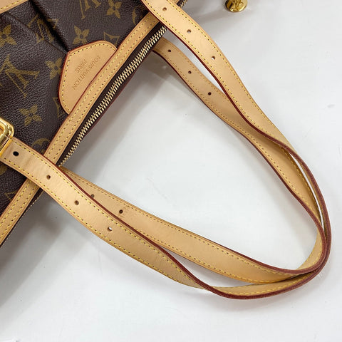 LOUIS VUITTON Palermo GM Shoulder Bag Brown WS30045