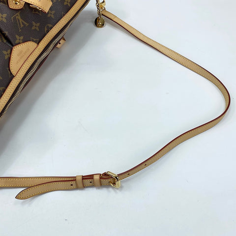 LOUIS VUITTON Palermo GM Shoulder Bag Brown WS30045