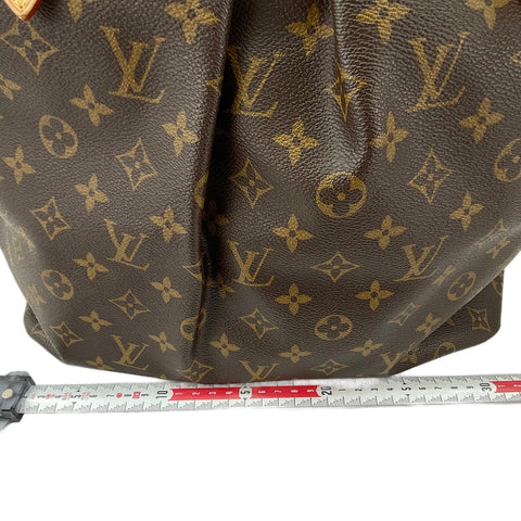 LOUIS VUITTON Palermo GM Shoulder Bag Brown WS30045