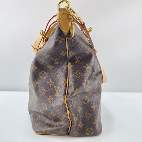 LOUIS VUITTON Palermo GM Shoulder Bag Brown WS30045