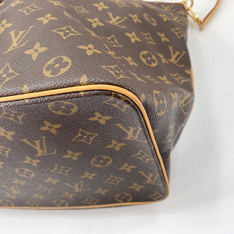 LOUIS VUITTON Palermo GM Shoulder Bag Brown WS30045