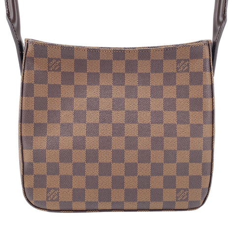 LOUIS VUITTON Looping MM Shoulder Bag Brown WS30046