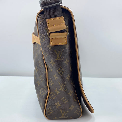 LOUIS VUITTON Abbes Shoulder Bag Brown WS30047