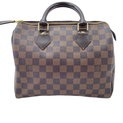 LOUIS VUITTON Speedy 25 Handbag Brown WS30049