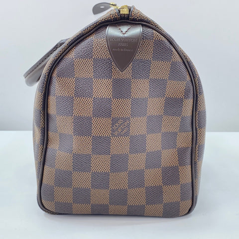 LOUIS VUITTON Speedy 25 Handbag Brown WS30049