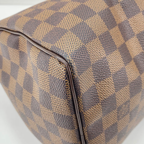 LOUIS VUITTON Speedy 25 Handbag Brown WS30049