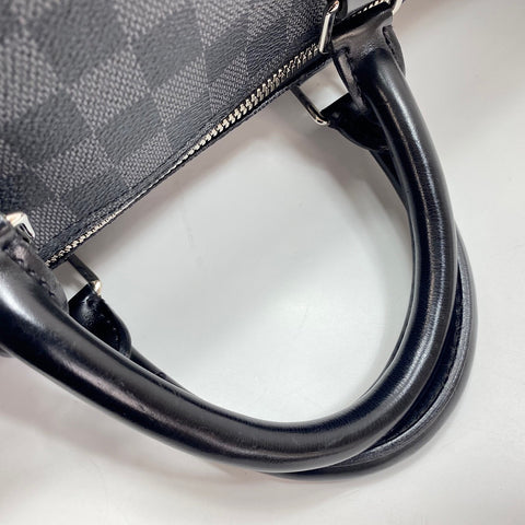LOUIS VUITTON Keepall Bandoulière 55 Boston bag black WS30053