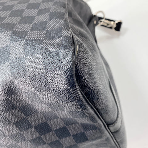 LOUIS VUITTON Keepall Bandoulière 55 Boston bag black WS30053