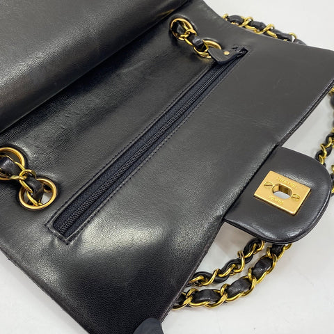 CHANEL Matelassé 23 Shoulder Bag black WS30055