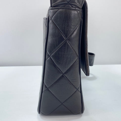 CHANEL Matelassé Shoulder Bag black WS30057