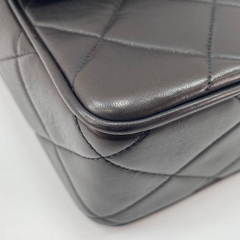 CHANEL Matelassé Shoulder Bag black WS30057
