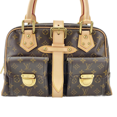 LOUIS VUITTON Manhattan GM Sac à main Marron WS30061