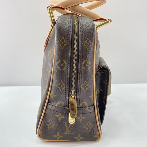 LOUIS VUITTON Manhattan GM Sac à main Marron WS30061