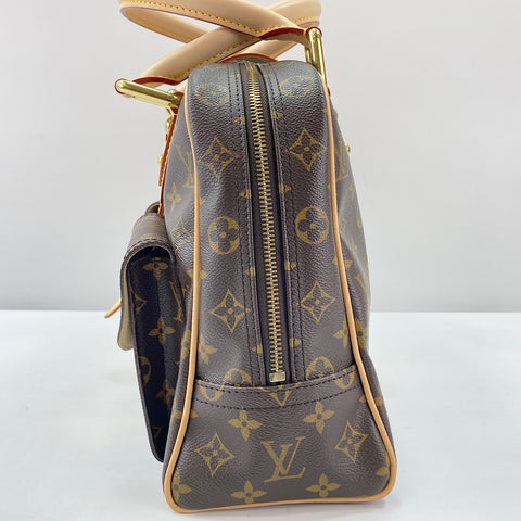LOUIS VUITTON Manhattan GM Sac à main Marron WS30061