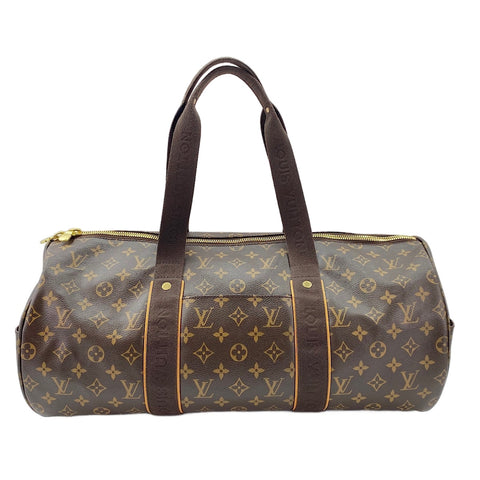 LOUIS VUITTON Sac sportif Bobor Boston Marron WS30063