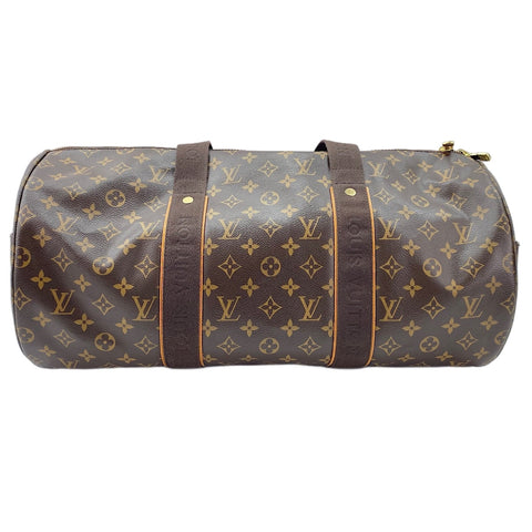 LOUIS VUITTON Sac sportif Bobor Boston Marron WS30063