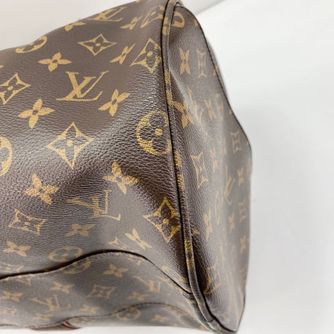 LOUIS VUITTON Sac sportif Bobor Boston Marron WS30063
