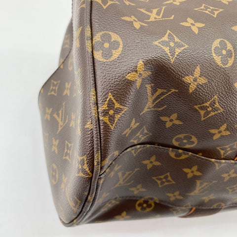 LOUIS VUITTON Sac sportif Bobor Boston Marron WS30063
