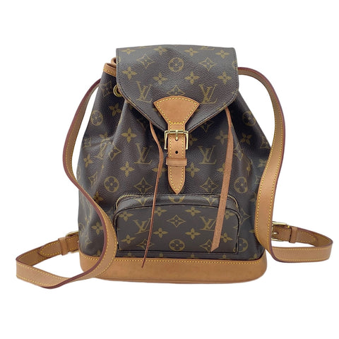 LOUIS VUITTON Montsouris MM Rucksack · Tagesrucksack Braun WS30064