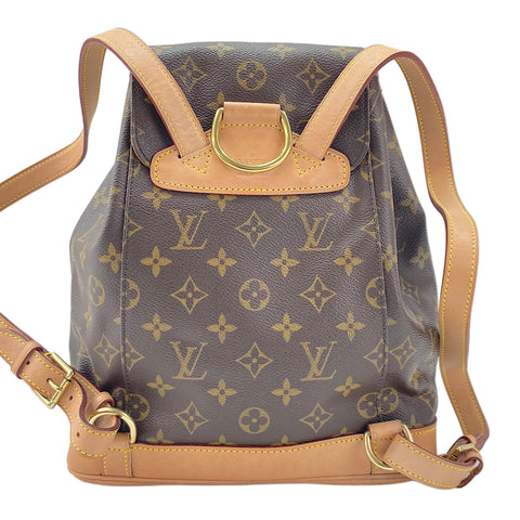 LOUIS VUITTON Montsouris MM Rucksack · Tagesrucksack Braun WS30064