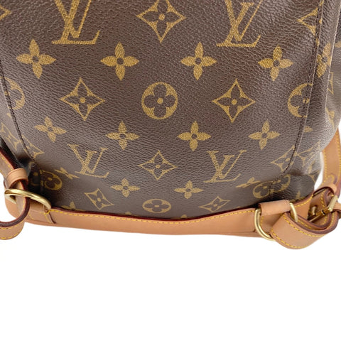 LOUIS VUITTON Montsouris MM Rucksack · Tagesrucksack Braun WS30064