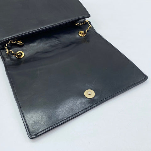 CHANEL Matelassé 23 Sac à bandoulière noir WS30066