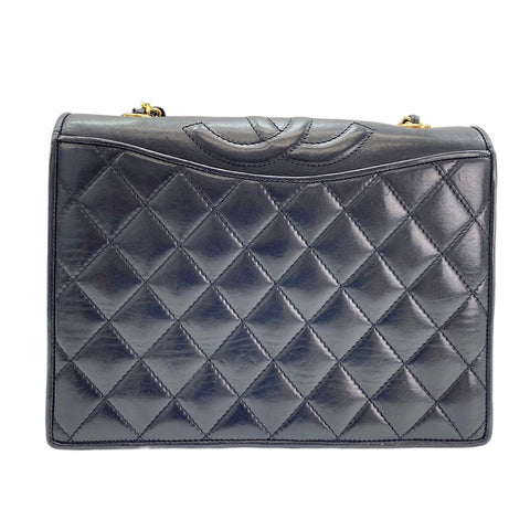 CHANEL Matelassé 23 Sac à bandoulière noir WS30066