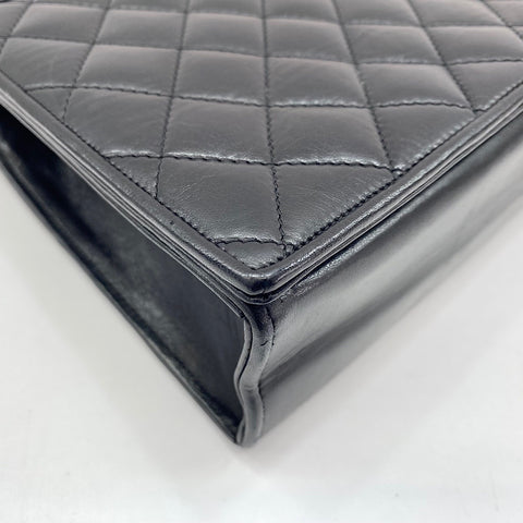 CHANEL Matelassé 23 Sac à bandoulière noir WS30066