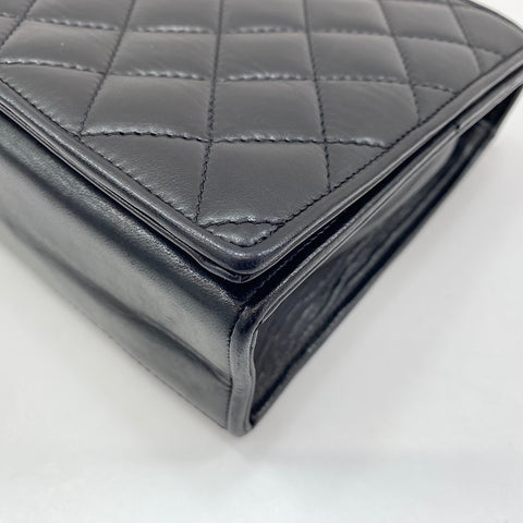 CHANEL Matelassé 23 Sac à bandoulière noir WS30066