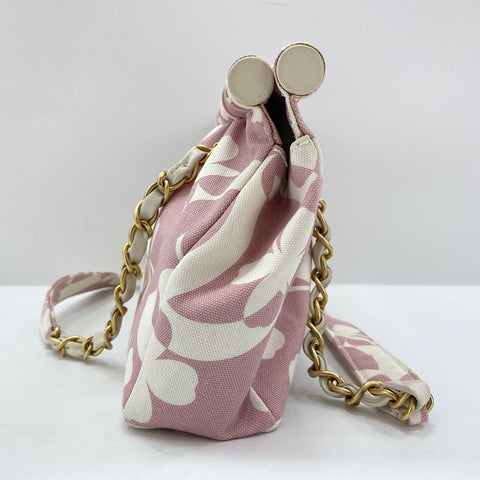 CHANEL Clover Umhängetasche rosa WS30068