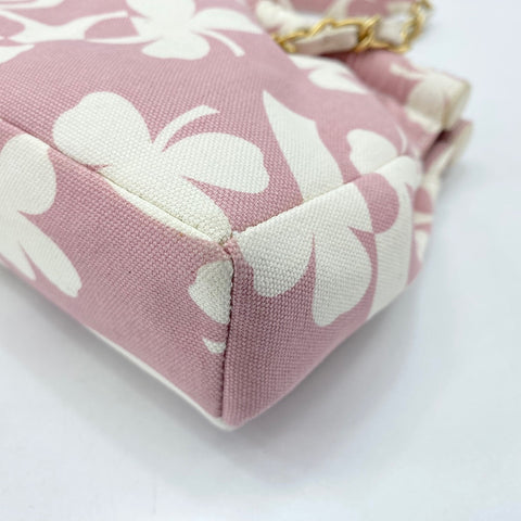 CHANEL Clover Umhängetasche rosa WS30068