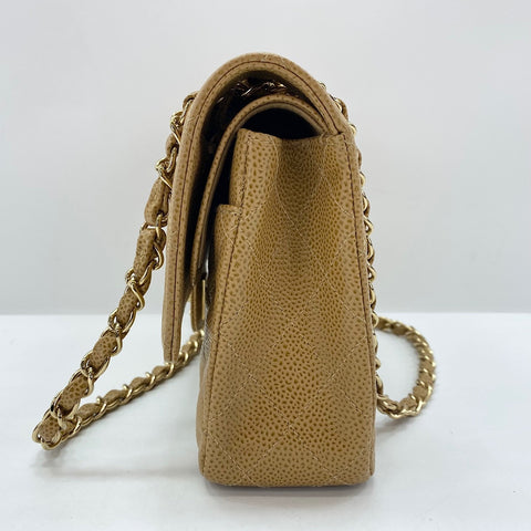 CHANEL Matelassé 25 Sac bandoulière beige WS30070