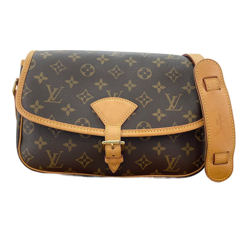 LOUIS VUITTON Sologne Shoulder Bag Brown WS30071