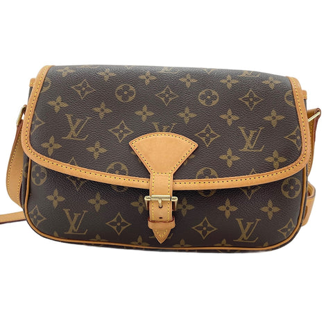 LOUIS VUITTON Sologne Shoulder Bag Brown WS30071