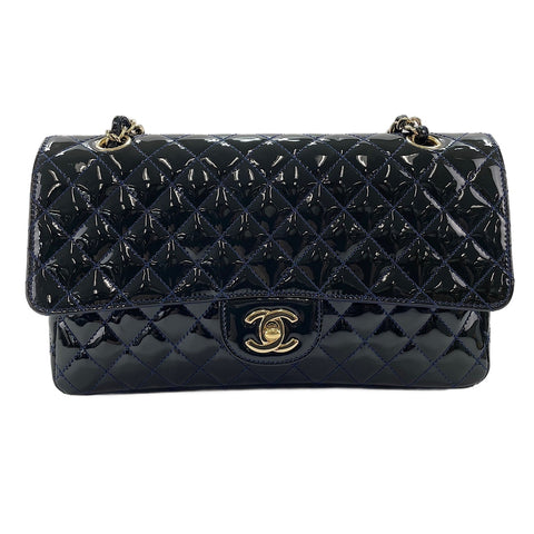 CHANEL Matelassé 25 Umhängetasche schwarz WS30073