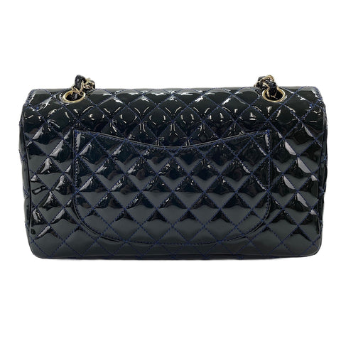 CHANEL Matelassé 25 Umhängetasche schwarz WS30073